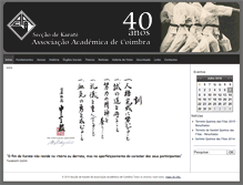 Tablet Screenshot of karateaac.com